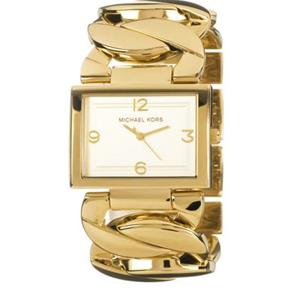 Michael Kors Ladies Steel Gold Designer Watch MK3133