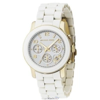 Michael Kors MK5145 Women's Chronograph White ..