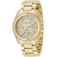 Michael Kors Watches MK5166 Ladies Chrono Crys..
