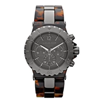 Michael Kors Bel Aire Chronograph Tortise Ladi..