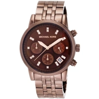 Michael Kors Ritz Chronograph Chocolate Brown ..