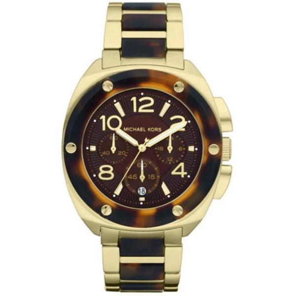 Michael Kors Watches MK5593 Ladies Two Tone Chronograph Watch