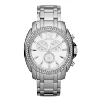 Michael Kors Chronograph Large Crystal Women W..