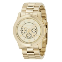 Michael Kors MK8077 Men's Light Gold Chronogra..