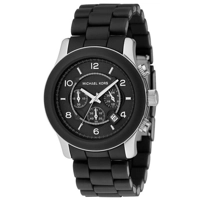 Michael Kors Mens Chronograph Black Watch MK8107