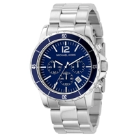 Michael Kors MK8123 - Mens Chronograph Blue Di..