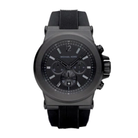 Michael Kors MK8152 Gents Watch with Black Rub..