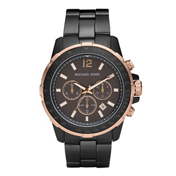 Michael Kors Chronograph Gray Dial Mens Watch MK8173