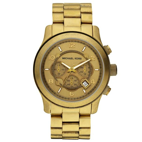 Michael Kors Watches MK8227 Mens Bronze Chronograph Watch