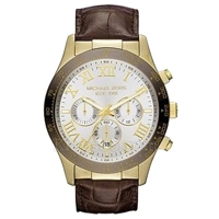 Michael Kors MK8263 Layton Mens Leather Strap ..