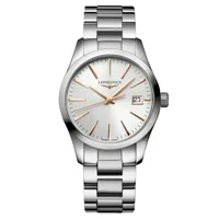 Longines Conquest Classic L2.386.4.72.6 Silver..
