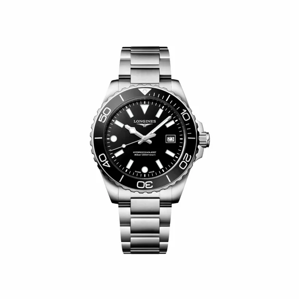 Longines Conquest HydroConquest L3.769.4.56.6 Silver Stainless Steel For Men