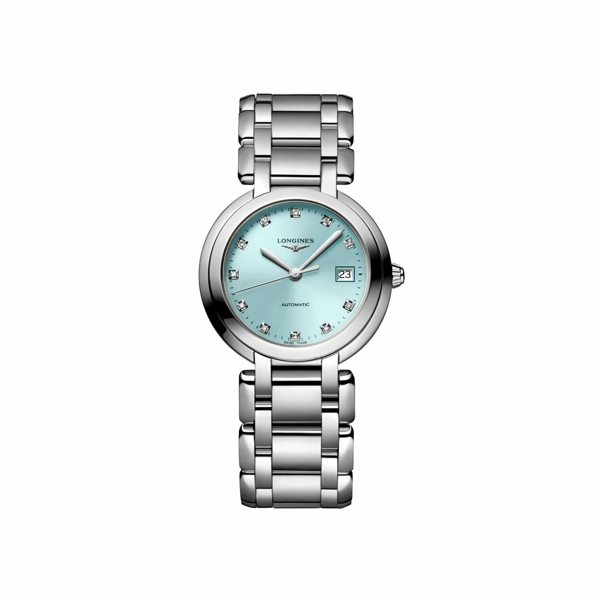 Longines Elegance PrimaLuna L8.113.4.90.6 Silver  Stainless Steel Watches For Womens