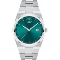 Movado BOLD Quest 3601222 Silver Stainless Ste..