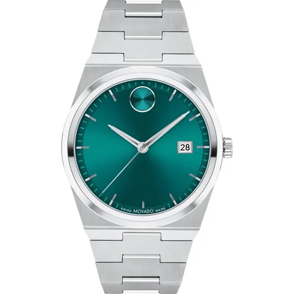 Movado BOLD Quest 3601222 Silver Stainless Steel Watches For Men