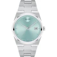 Movado BOLD Quest 3601243 Silver Stainless Ste..