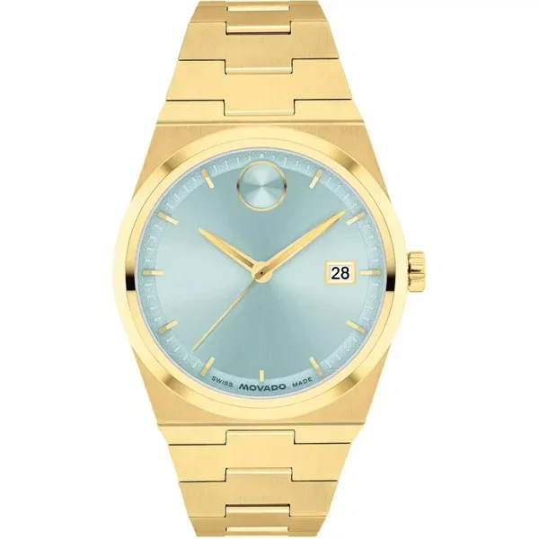 Movado BOLD Quest 3601196 Gold Stainless Steel Watches For Women
