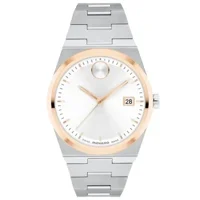 Movado BOLD Quest 3600946 Silver Stainless Ste..