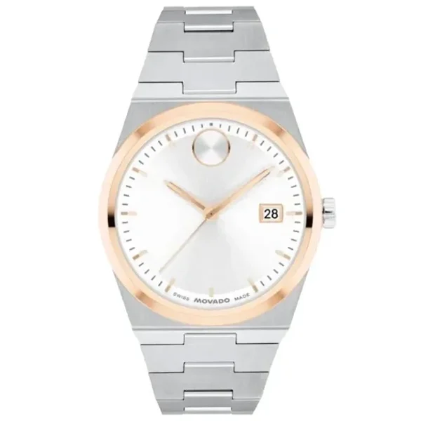 Movado BOLD Quest 3600946 Silver Stainless Steel Watches For Women