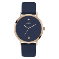 Guess W1264G3 Men's Blue Silicone Strap Watches