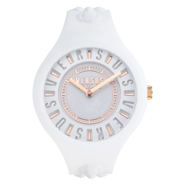 Versus VSPOQ5219 Women's White Silicone Strap Watches