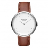 Nordgreen IN32SILEBRXX White Dial Ladies Analo..