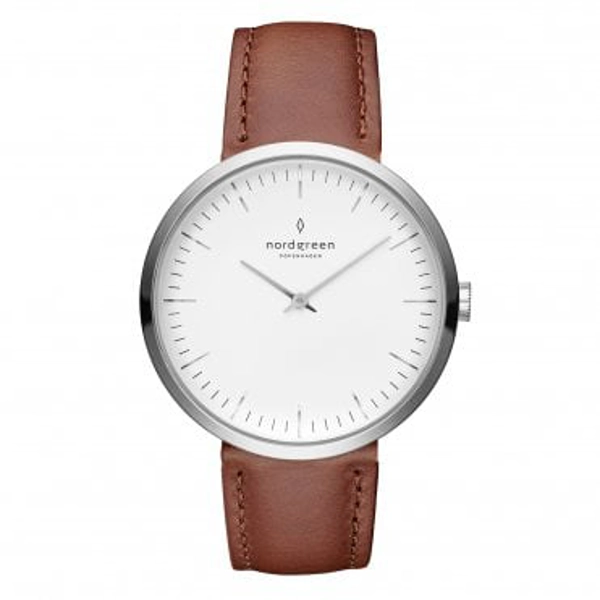 Nordgreen IN32SILEBRXX White Dial Ladies Analog Watch