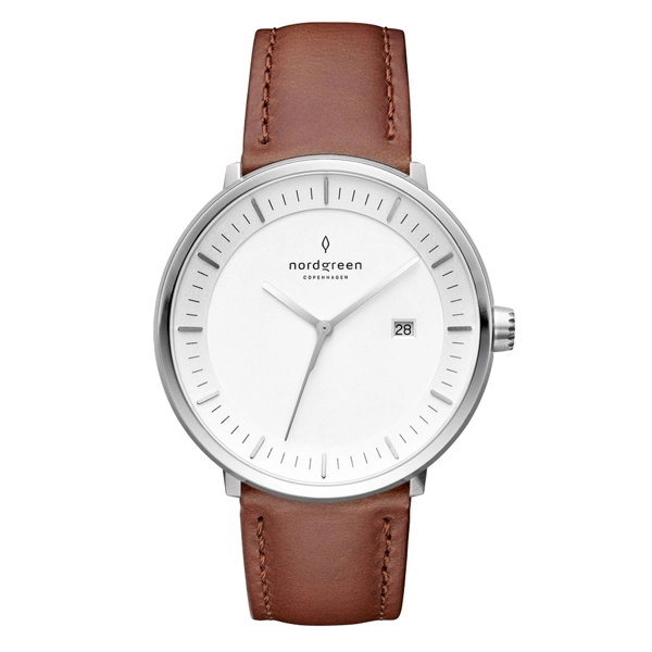 Nordgreen PH36SILEBRXX White Dial Unisex Analog Watch