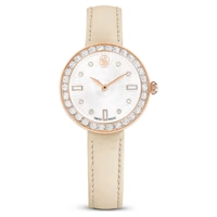 Swarovski  5672968  Beige Leather  Watches For..