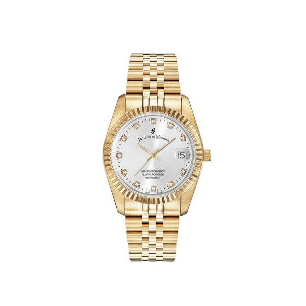 Jacque Du Manoir NRO.11 Women's Gold Stainless Steel Watches