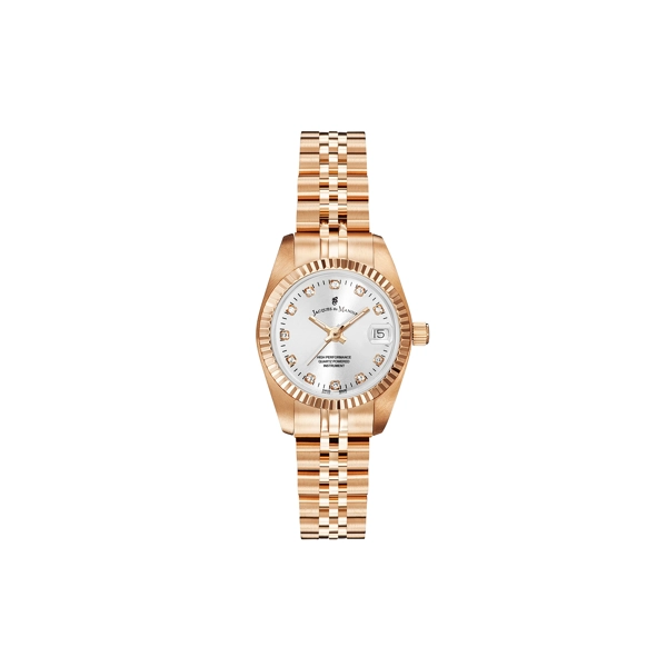 Jacque Du Manoir NRO.16 Women's Rose Gold Stainless Steel Watches