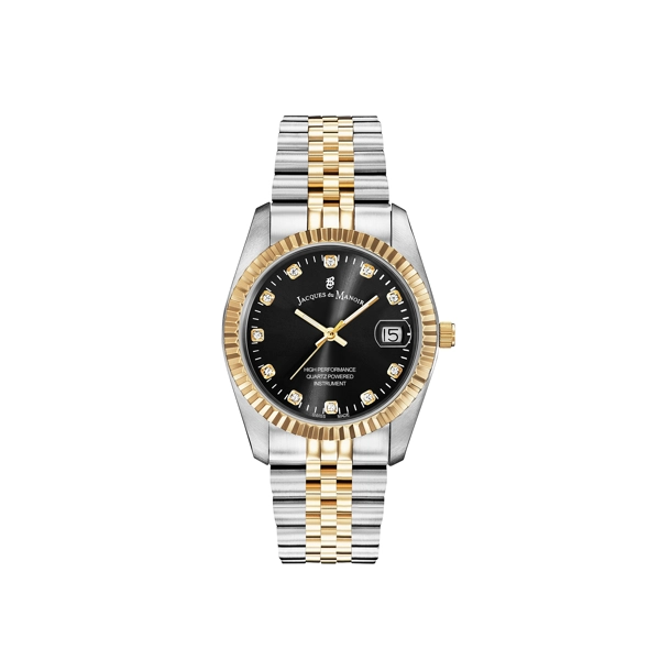 Jacque Du Manoir NRO.19 Women's Two-tone Stainless Steel Watches