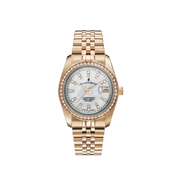 Jacque Du Manoir NROP.15 Women's Gold Stainless Steel Watches