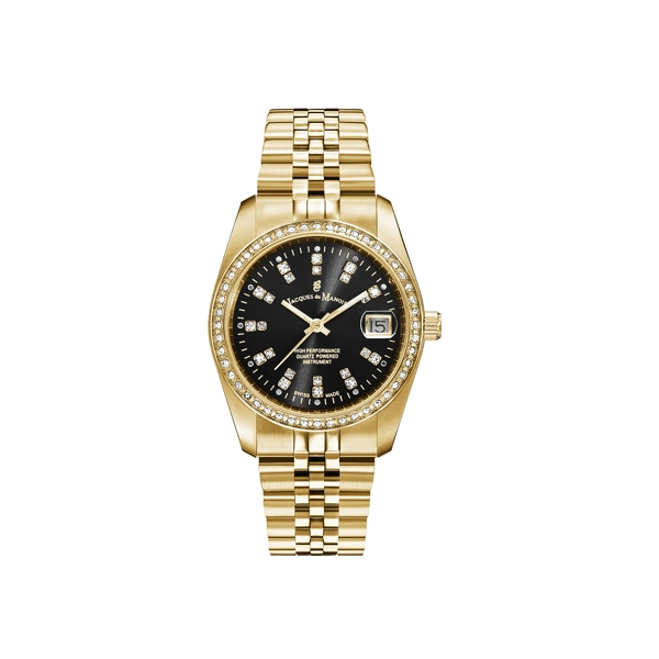 Jacque Du Manoir NRO.21 Women's Gold Stainless Steel Watches