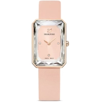 Swarovski  5547719 Peach Leather Watches For W..