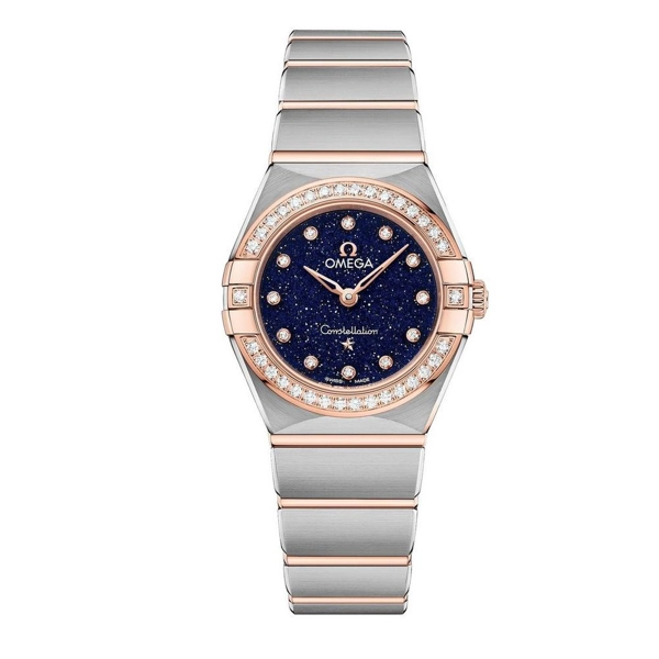 Omega Constellation 131.25.25.60.53.002 Silver Stainless Steel & Gold Watches for Women