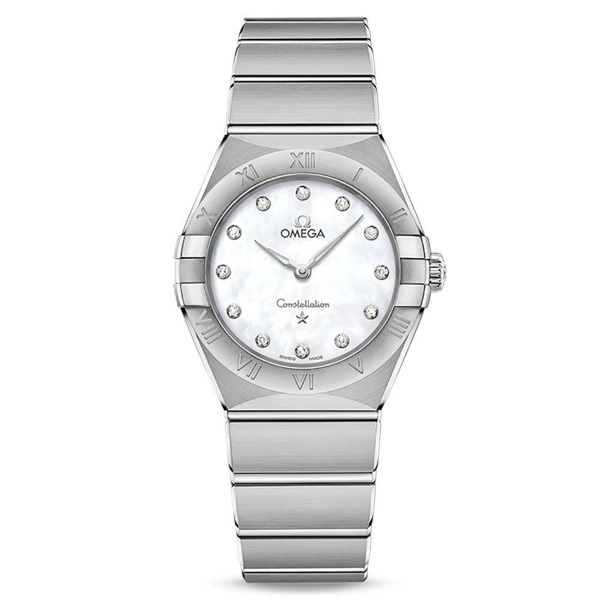 Omega Constellation 131.10.28.60.55.001 Silver Stainless Steel Watches for Women