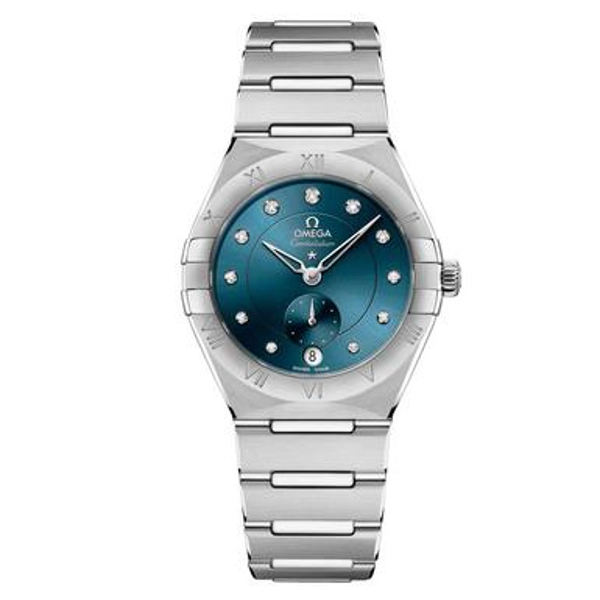 Omega Constellation Small Seconds 131.10.34.20.53.001 Silver Stainless Steel Watches for Women
