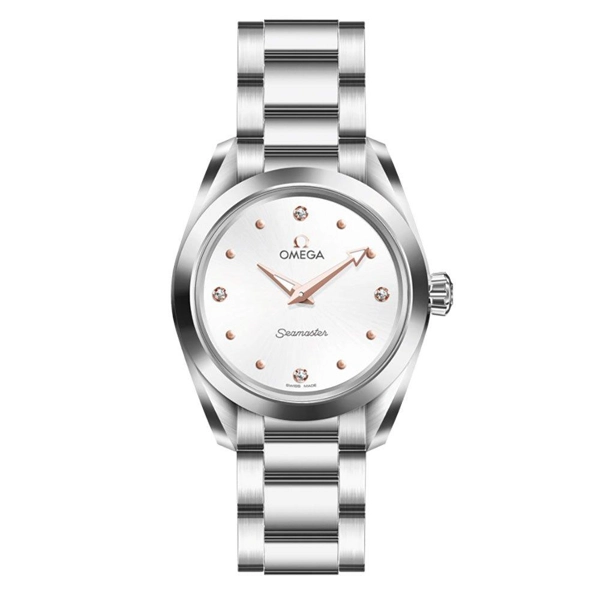 Omega Seamaster Aqua Terra 150M 220.10.28.60.54.001 Silver Stainless Steel Watches for Women