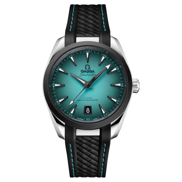Omega Seamaster Aqua Terra 150M 220.32.38.20.03.001 Black Rubber Watches for Men