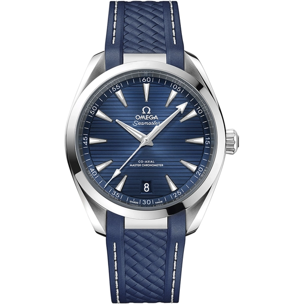 Omega Seamaster Aqua Terra 150M 220.12.41.21.03.007 Blue Rubber Watches for Men