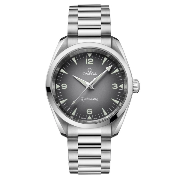 Omega Seamaster Railmaster 235.10.38.20.06.001 Silver Stainless Steel Watches for Men
