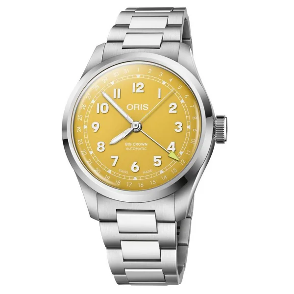 Oris Big Crown Pointer Date 01 754 7798 4069-07 8 20 06 Silver Stainless Steel Watches for Men