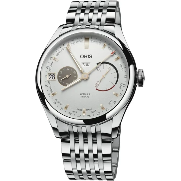 Oris Artelier Calibre 01 113 7806 4051-07 8 23 79PS Silver Stainless Steel Watches for Men