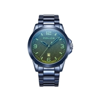 Police Cliff Mens Watch with Black Sandblast D..
