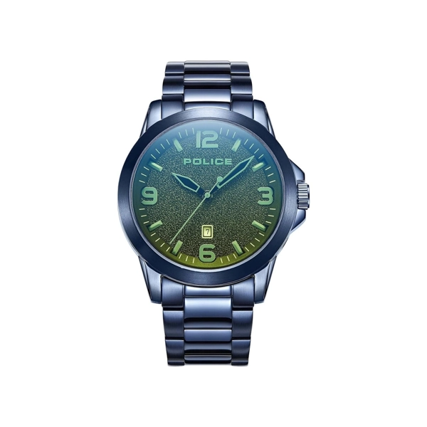 Police Cliff Mens Watch with Black Sandblast Dial  Mens Watch