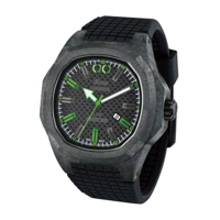 iTime Unisex Quartz Watch Black Dial Black Str..