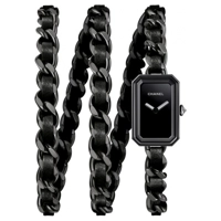 Chanel H6358 Women's Black Stainless Watches