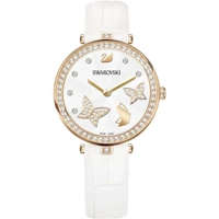 Swarovski  5412364 Silver Leather  Watches For..