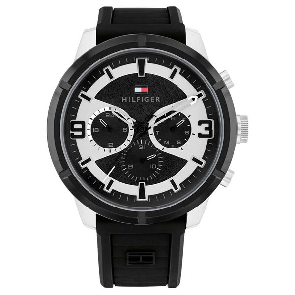 Tommy Hilfiger 1792074 Black Strap Watches for Men